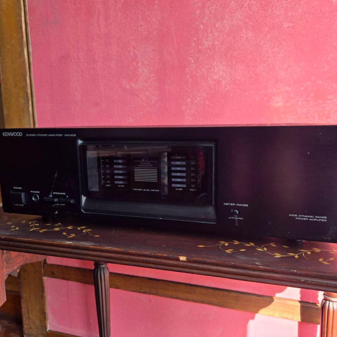 KENWOOD KM-209 ステレオ パワーアンプ ケンウッド KENWOOD KM-209 ステレオ パワーアンプ ケンウッド KENWOOD KM-209