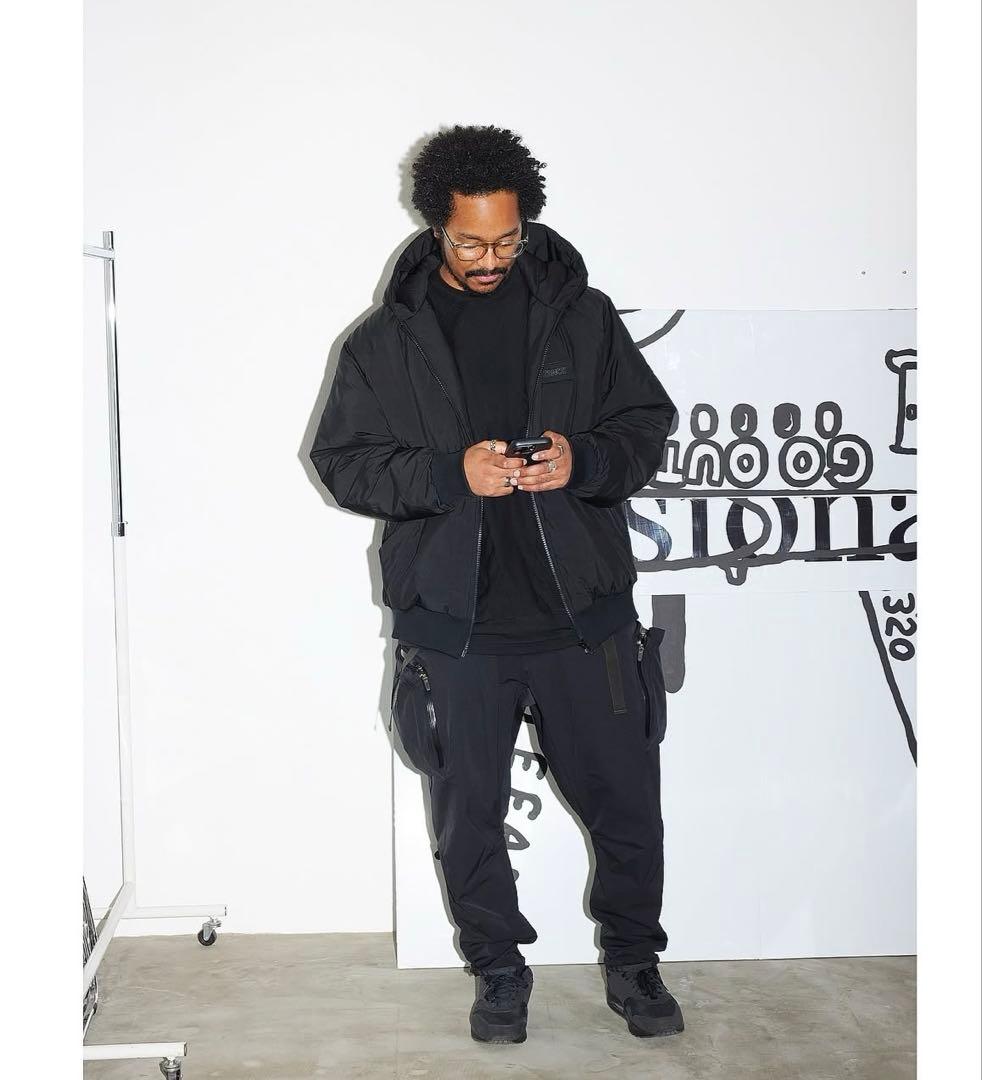 エンノイennoy ELECTRIC PUFFER JACKET 黒 - メルカリ