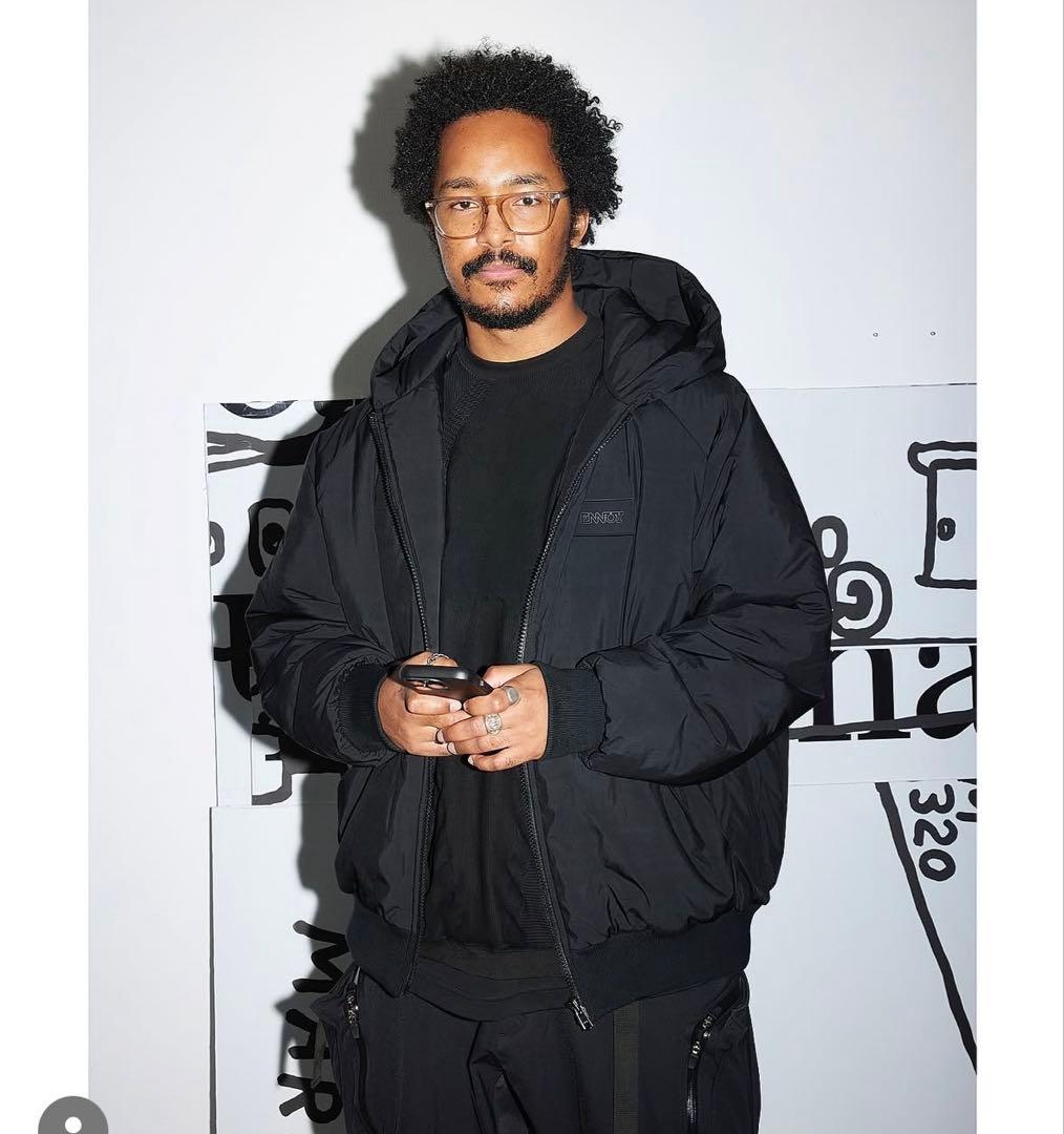 エンノイennoy ELECTRIC PUFFER JACKET 黒 - メルカリ