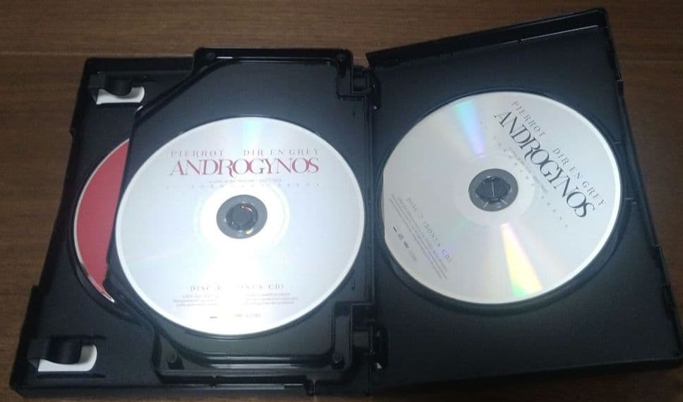 シ*ロ様 「ANDROGYNOS」 DVD 豪華盤 PIERROT DIR EN