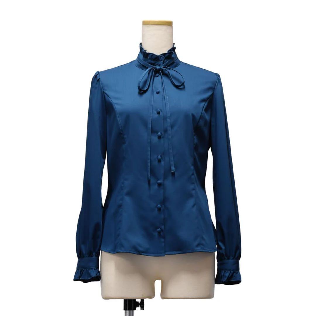 クラシカルリボンブラウス/sheglit クラシカルリボンブラウス | Sheglit MiDiom online store