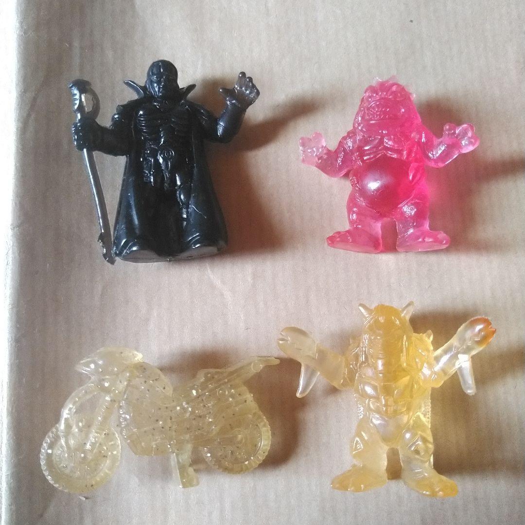 仮面ライダー BLACK RX 明治 チョコスナック 食玩 消しゴム 4体セット