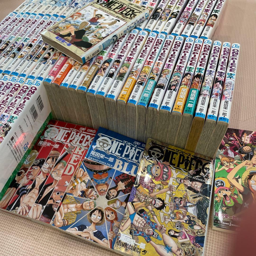 ワンピース 1巻〜94巻 関連漫画4冊 - メルカリ