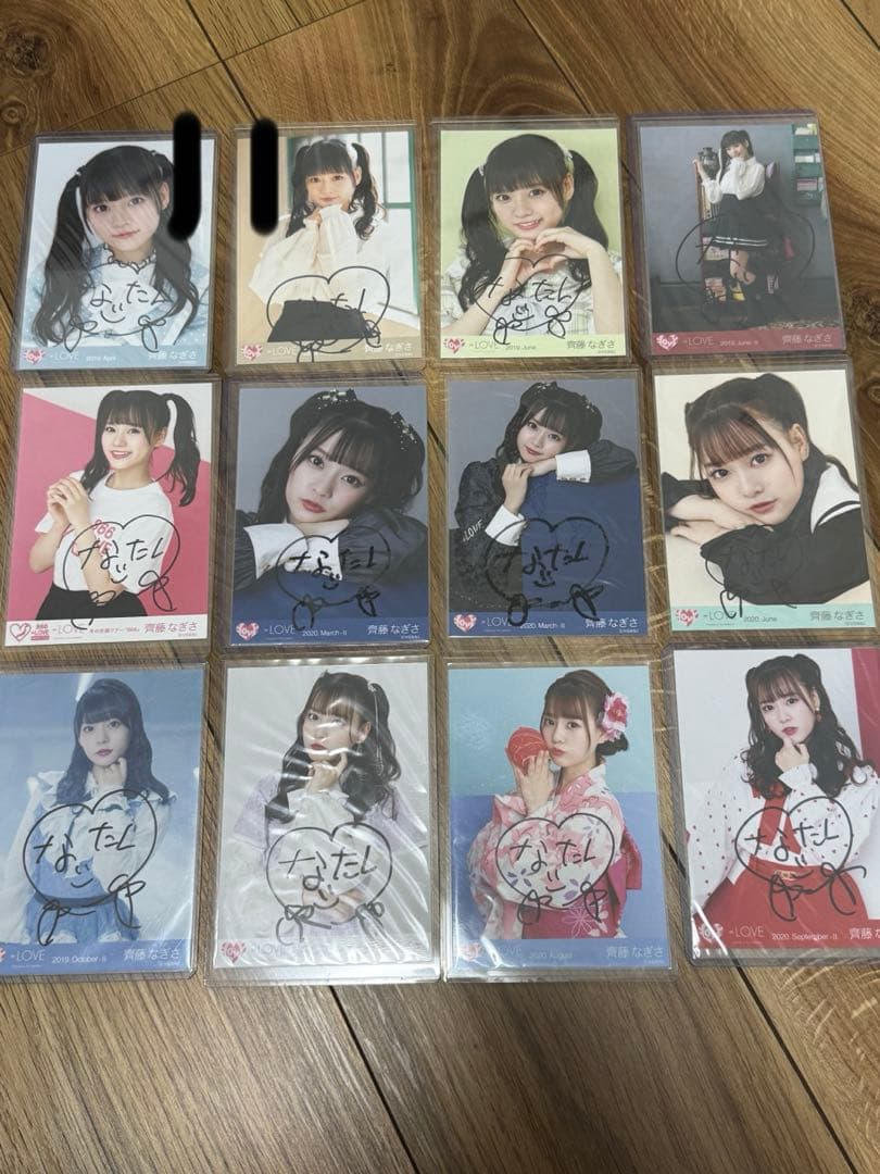 齊藤なぎさ 直筆 イコラブ - メルカリ