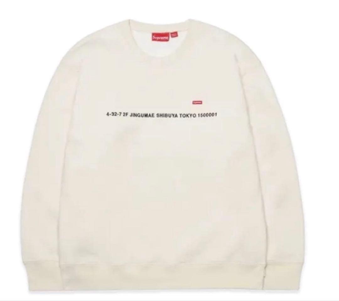 トップス Supreme Shop Small Box Crewneck (Tokyo) Supreme Shop Small Box Crewneck (Tokyo) 