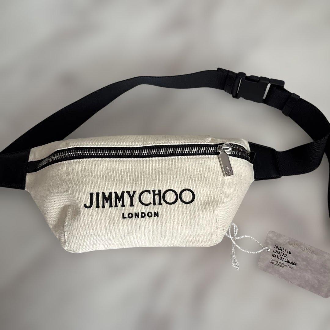 JIMMY CHOO ボディバッグ JIMMY CHOO（ジミーチュウ） ボディバッグ FINSLEY EMG OAJ フィン