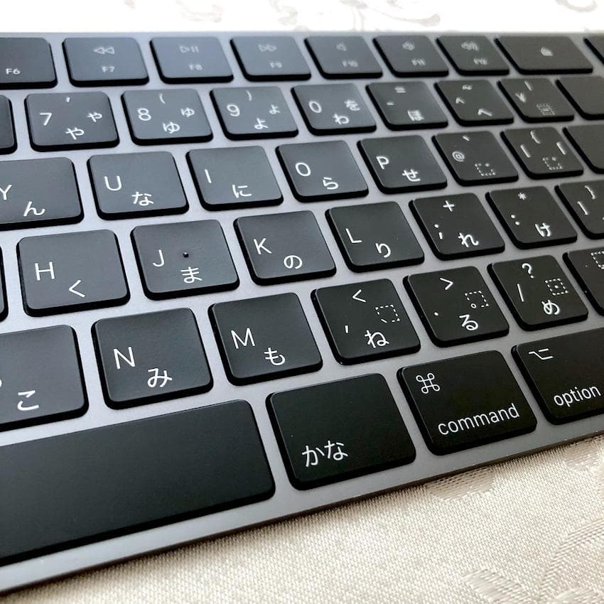 極上優良品 スペースグレイ APPLE MAGIC KEYBOARD JIS配列 オ