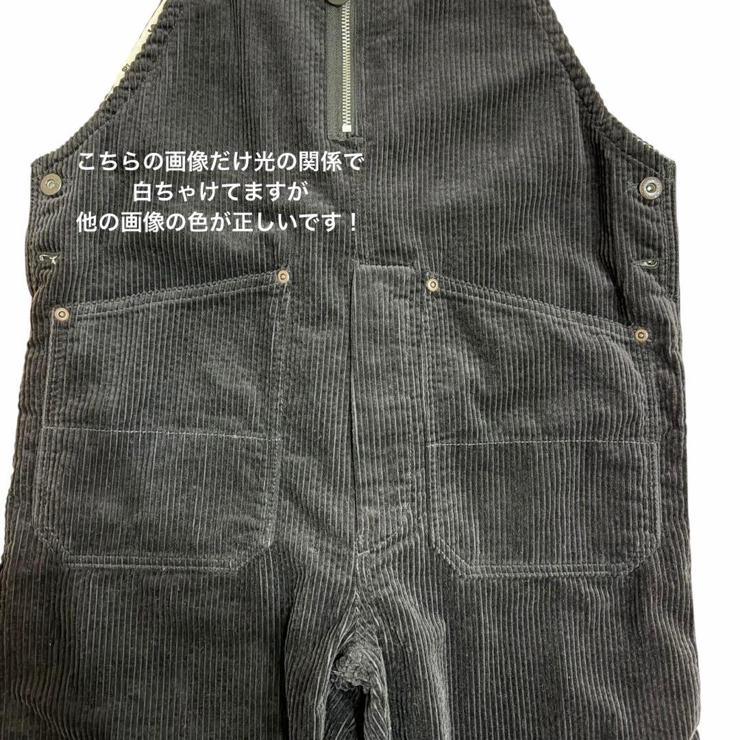 Schott コーデュロイ オーバーオール パンツ ブラック 黒 M - メルカリ