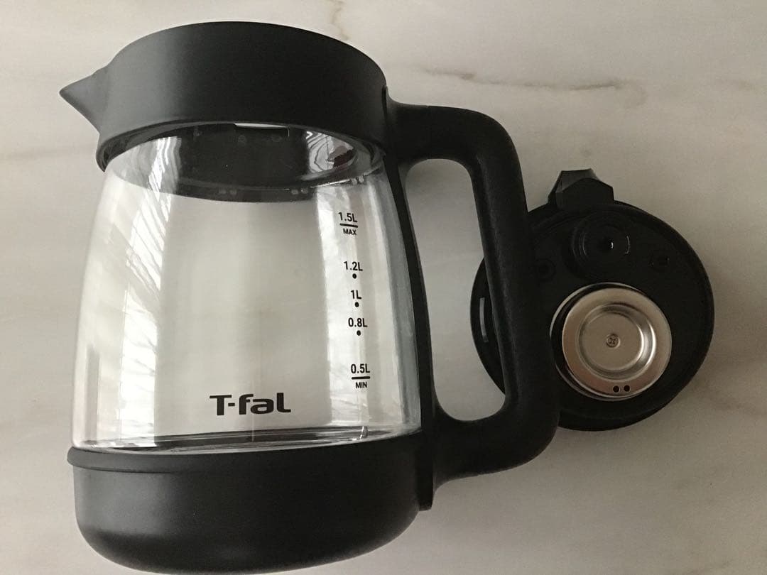 ティファール 電気ケトル 1.5L ガラス製