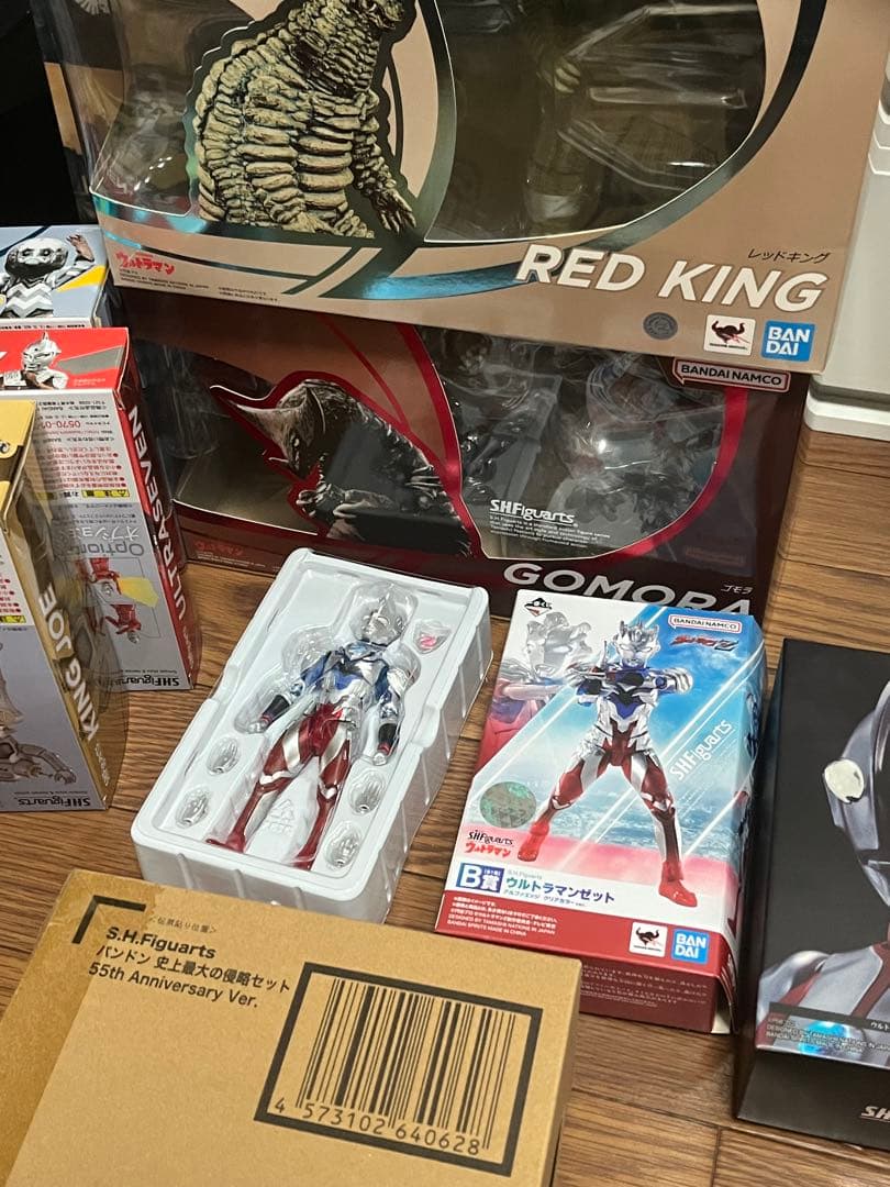SHFiguarts ウルトラマンシリーズ フィギュアセット　9体まとめて ウルトラマンやゾフィー、ウルトラセブンなどウルトラ6兄弟のS.H.