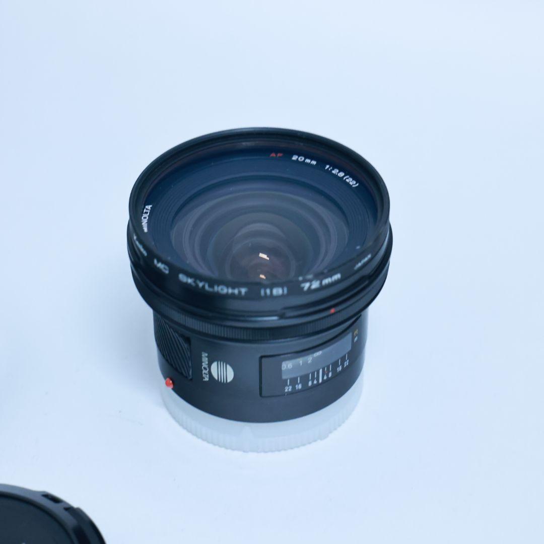 MINOLTA AF20mm F2.8 SONY αAマウント 単焦点レンズ