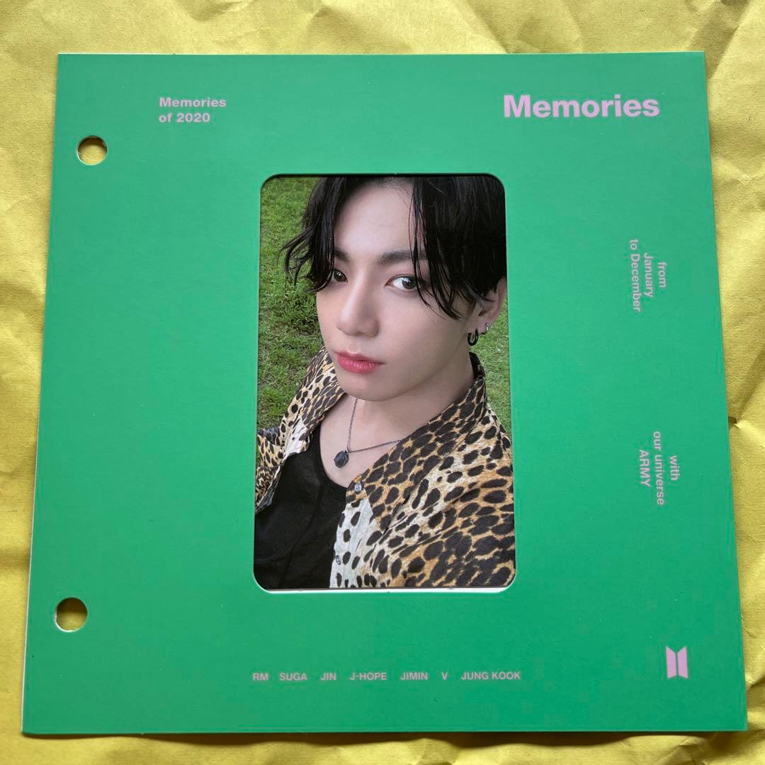 BTS メモリーズ2020 Blu-ray トレカJK ジョングク