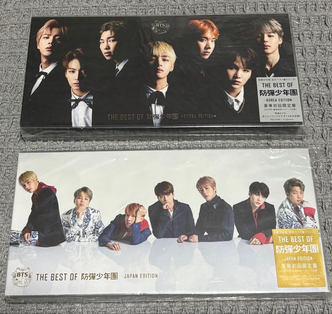 BTS THE BEST OF 防弾少年団 初回限定盤 CD+DVD セット - メルカリ