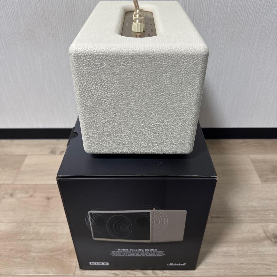 Marshall Acton 3ワイヤレススピーカー ホワイト - メルカリ