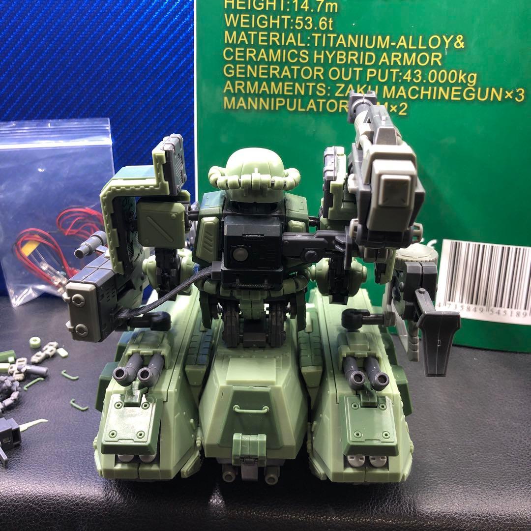 ガンプラ完成品【説明書付き】海外製 1/100 ザクタンク 美品 - メルカリ
