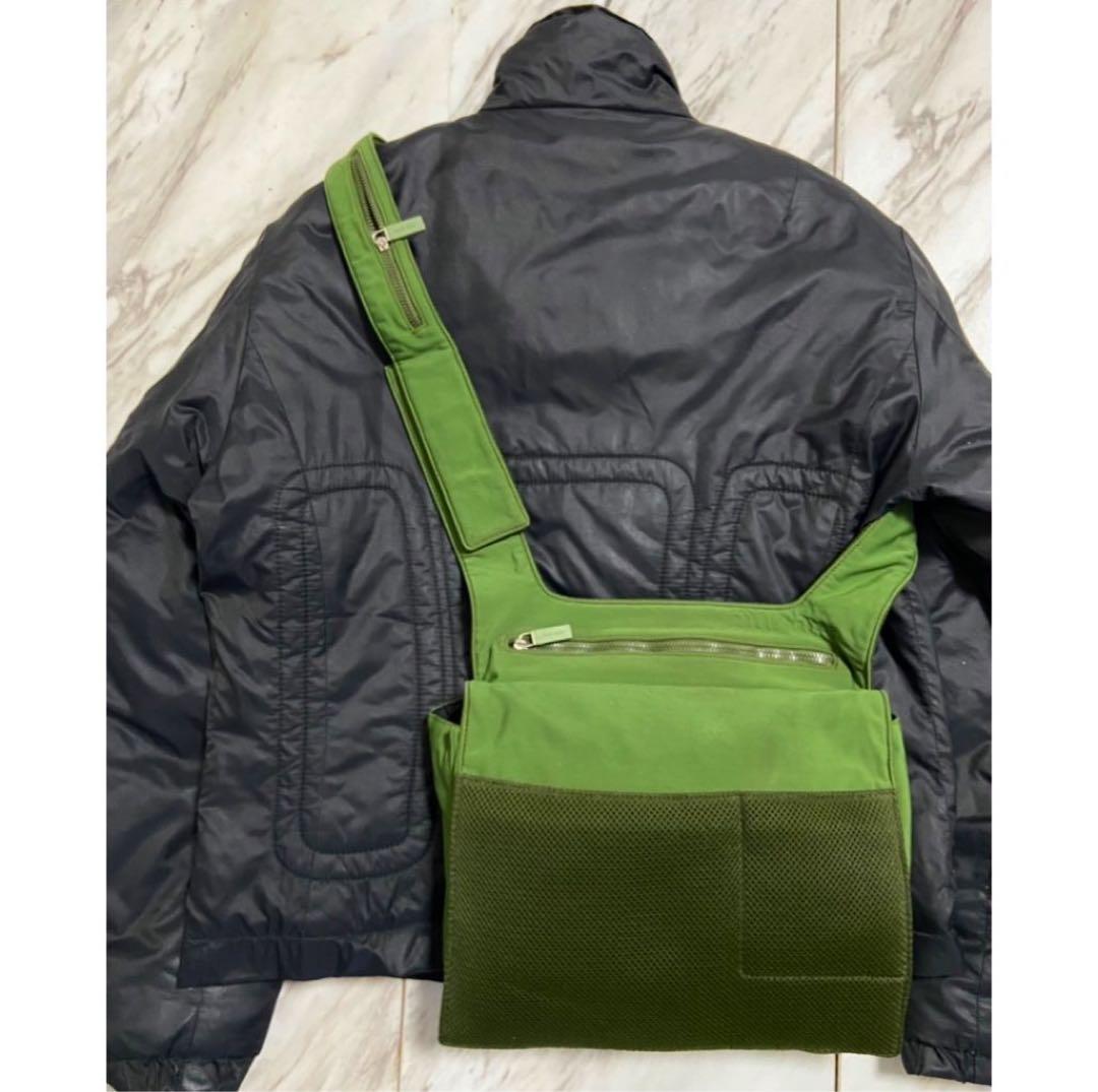 vintage 00s miu miu archive 緑 ワンショルダーバッグ - メルカリ