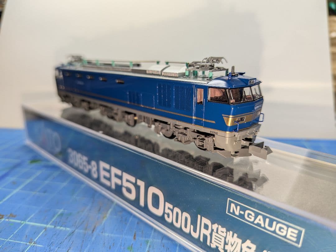 流星マーク跡再現】KATO EF510-500 JR貨物色(青) - メルカリ