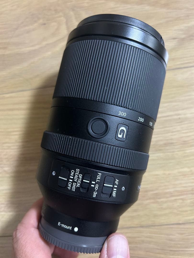 SONY SEL 70-300mm F4.5-5.6 Gレンズ OSS