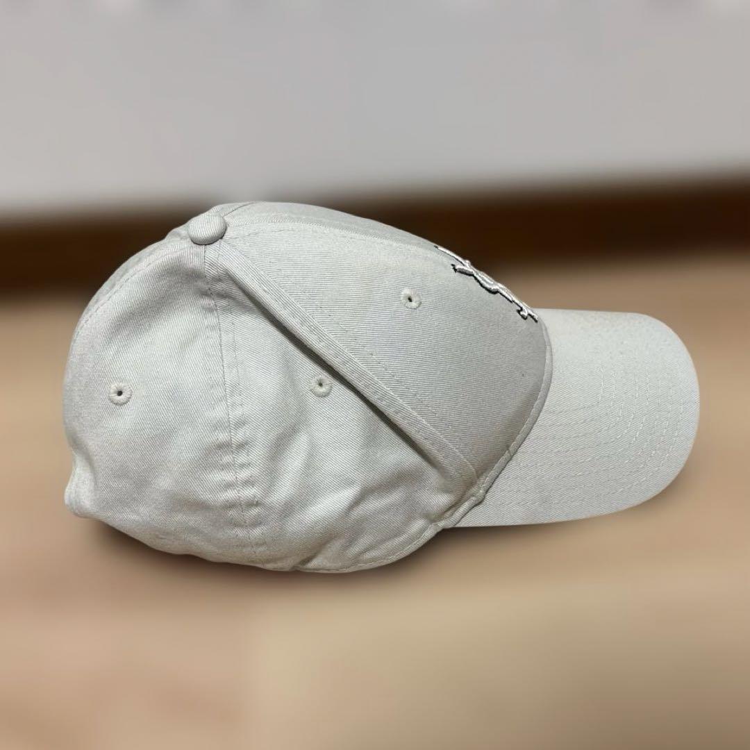 サンローラン×ニューエラ キャップ ホワイト ysl - メルカリ