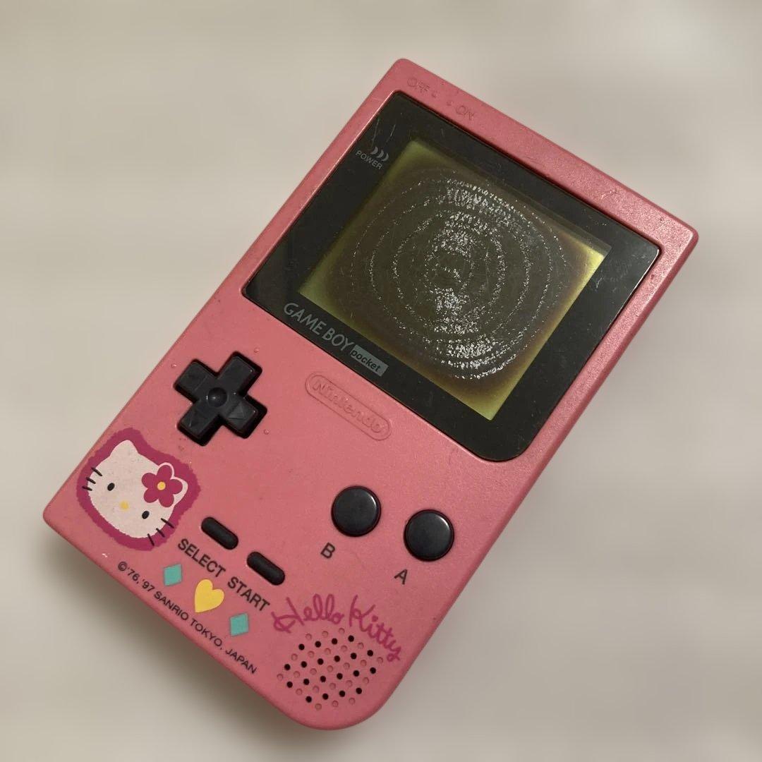 GAMEBOY Pocket ニンテンドー ポケット ハローキティピンク - メルカリ