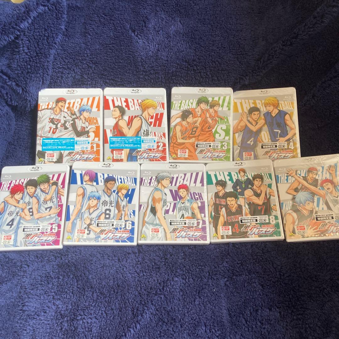 【ほぼ未開封新品】黒子のバスケ　DVD・Blu-rayまとめ売り