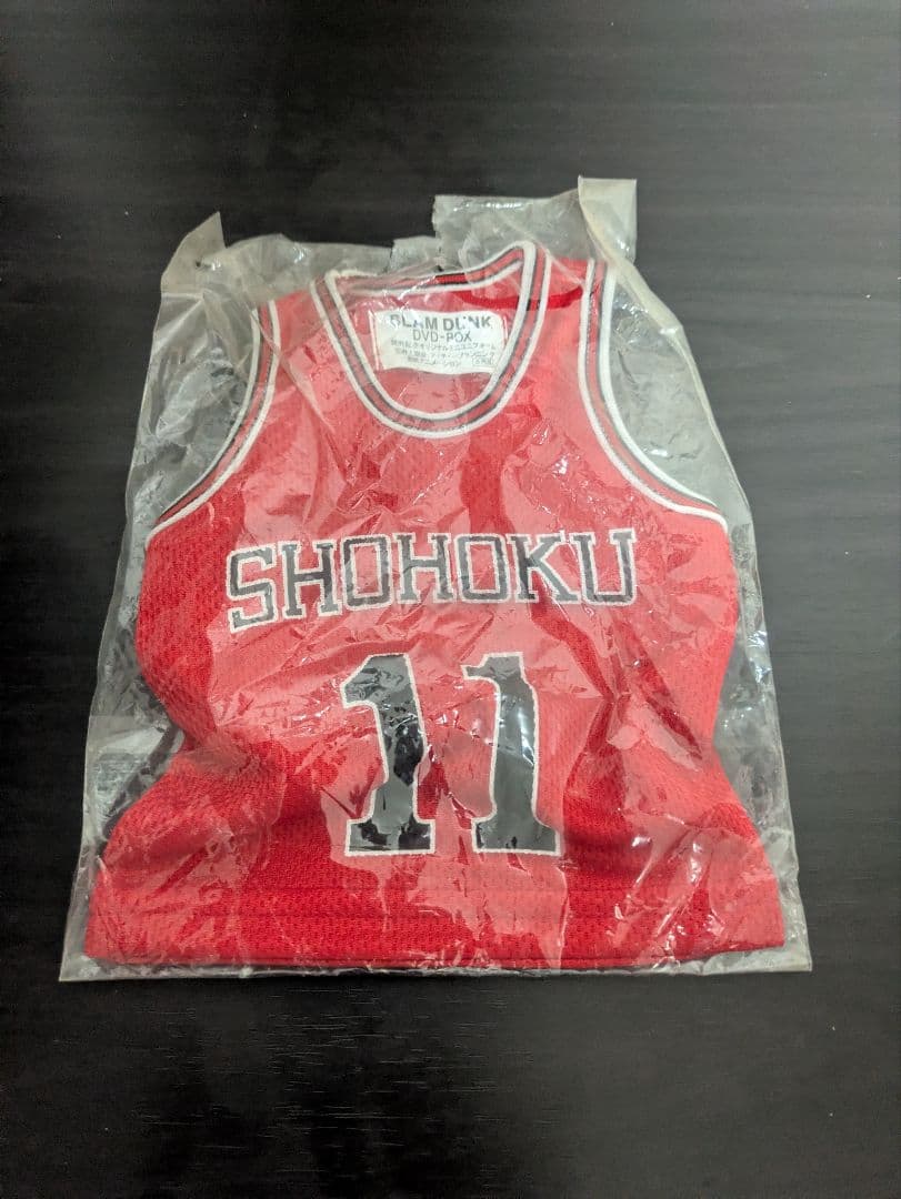 スラムダンクSLAMDUNKDVD BOX 全巻ユニフォームセット売り限定値下中 L】THE FIRST SLAM DUNK 湘北ユニフォームセット（赤木剛憲