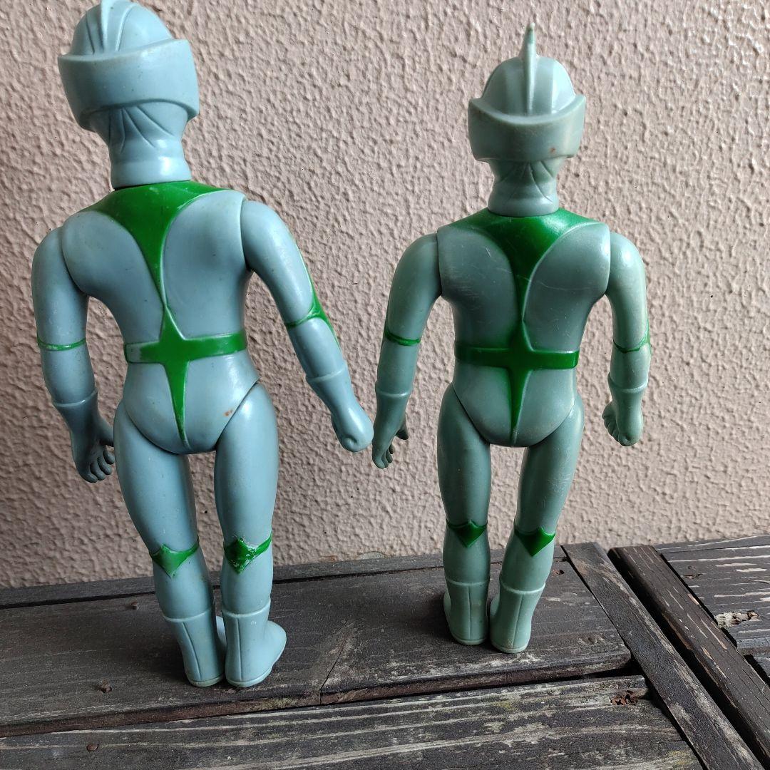ミラーマン ソフビ 版権 無版権 当時物 2体セット - メルカリ