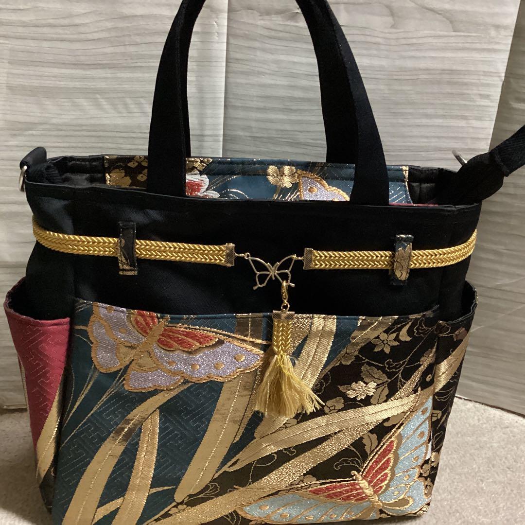 かなめ様専用 帯リメイクバック#656