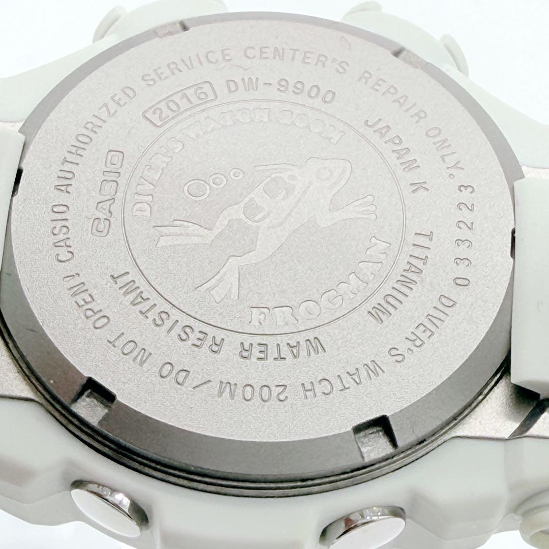 希少 CASIO G-SHOCK フロッグマン DW-9900 ホワイト チタン - メルカリ