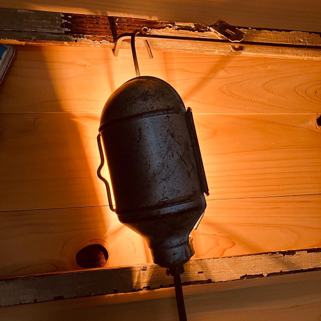 USAインダストリアルランプ／アメリカ／作業灯／vintage／Levitonの