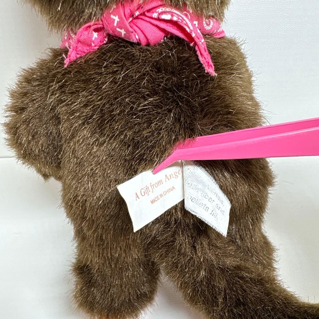 2002年発売 ポキポキ モンチッチ バンダナ ピンク 女の子 1376 - メルカリ