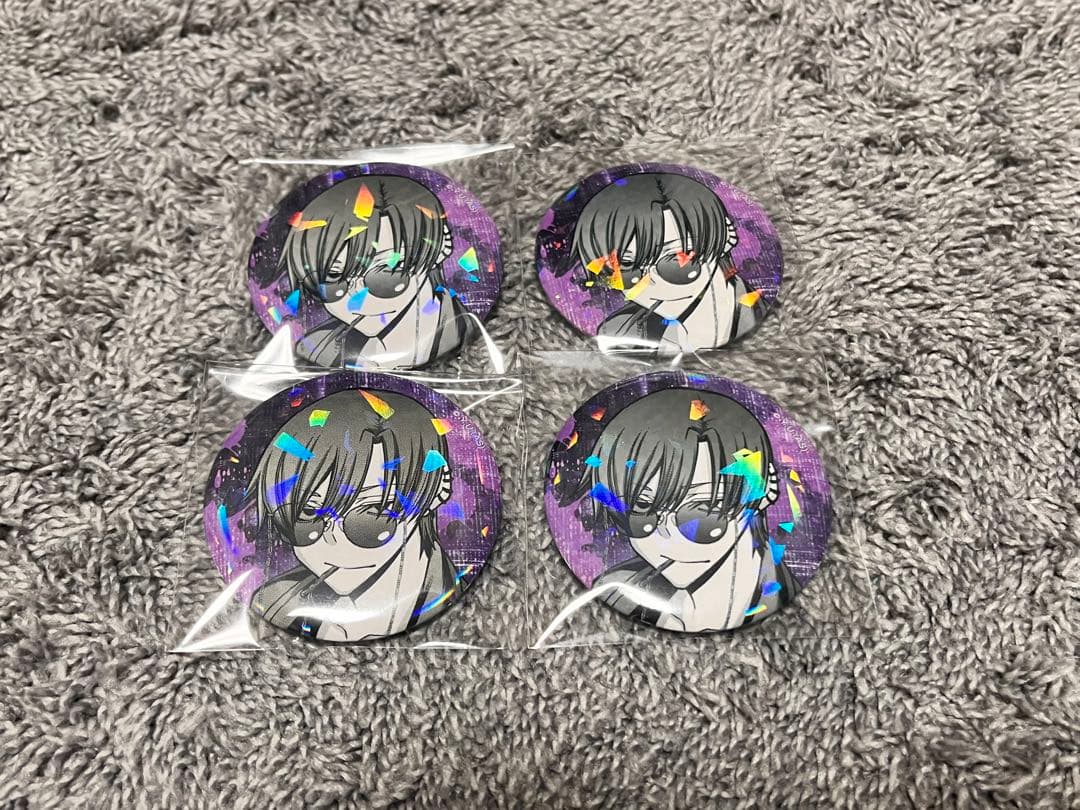 桃源暗鬼朽森紫苑ホログラム缶バッジvol.7 マズルロフト