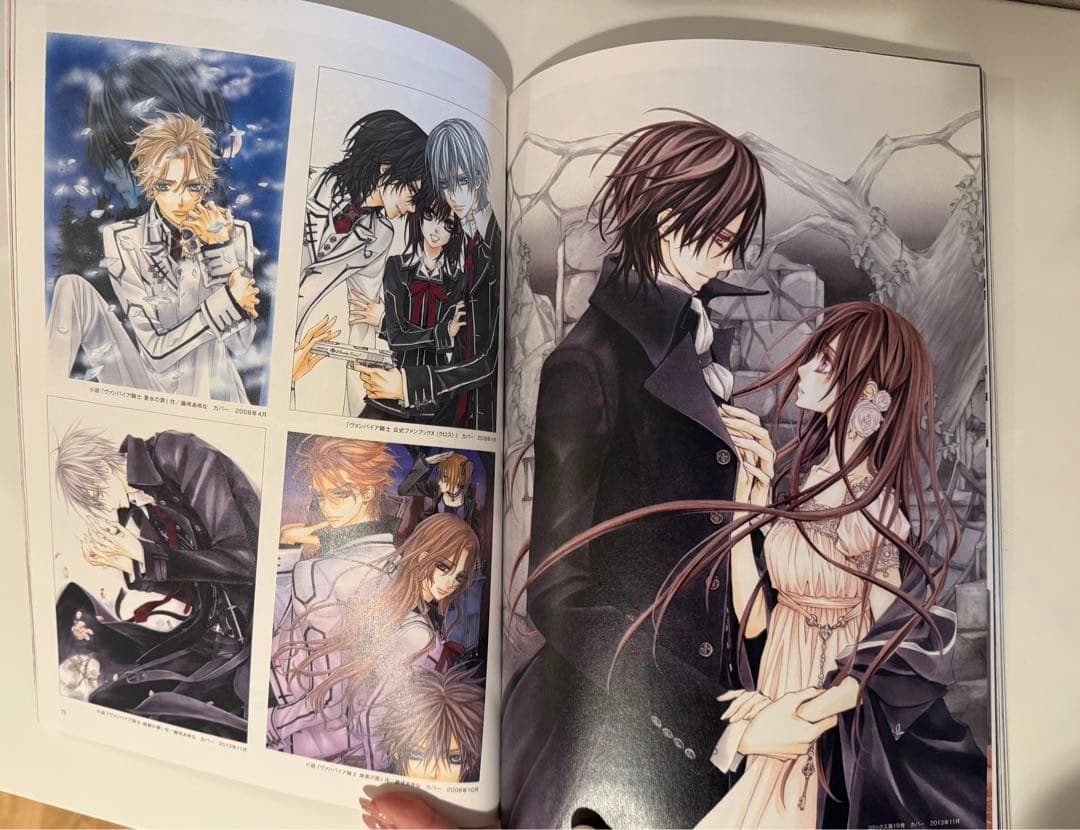 公式ビジュアルブック【ヴァンパイア騎士】樋野まつり原画展 限定