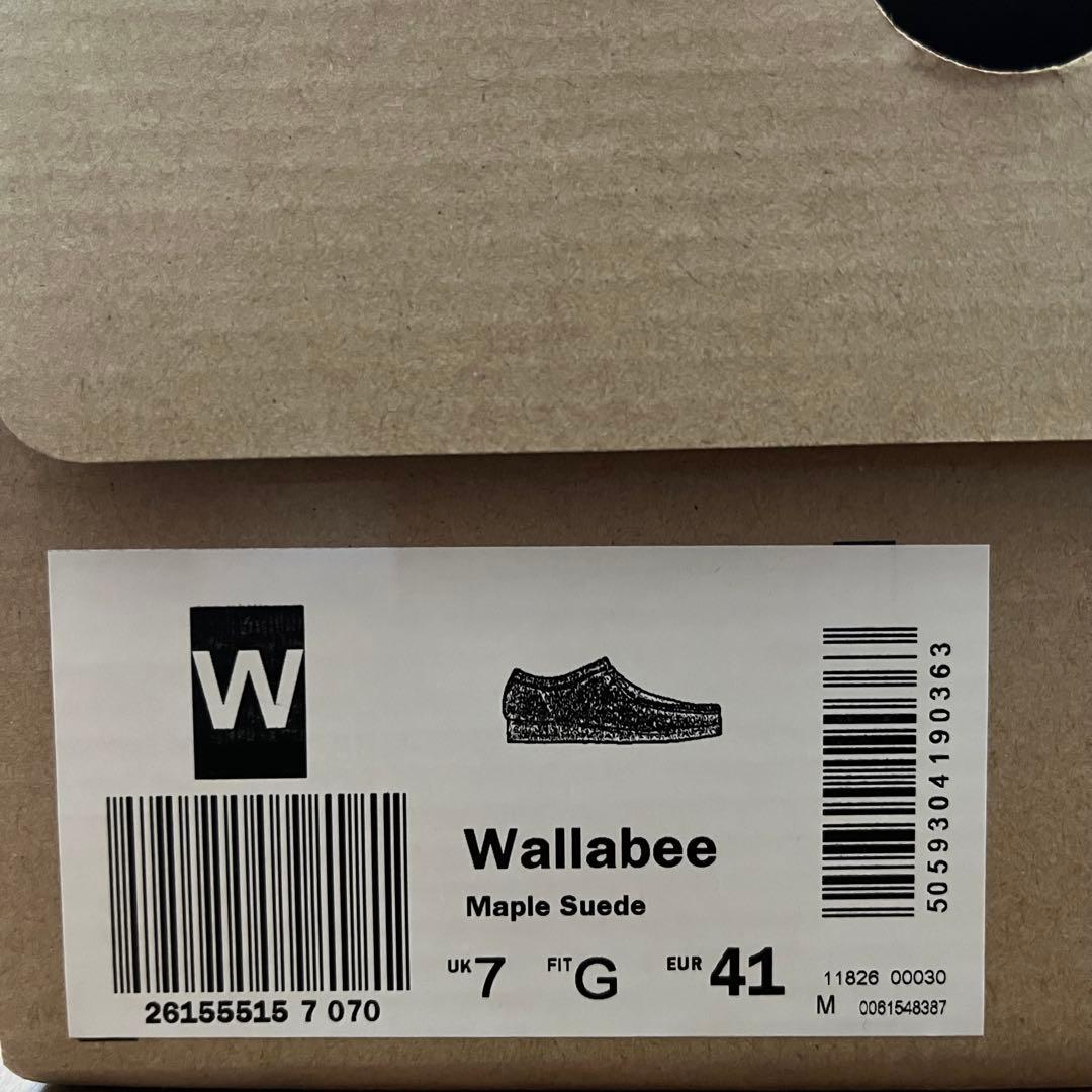 CLARKS WALLABEE クラークス ワラビー メープル 25.0cm
