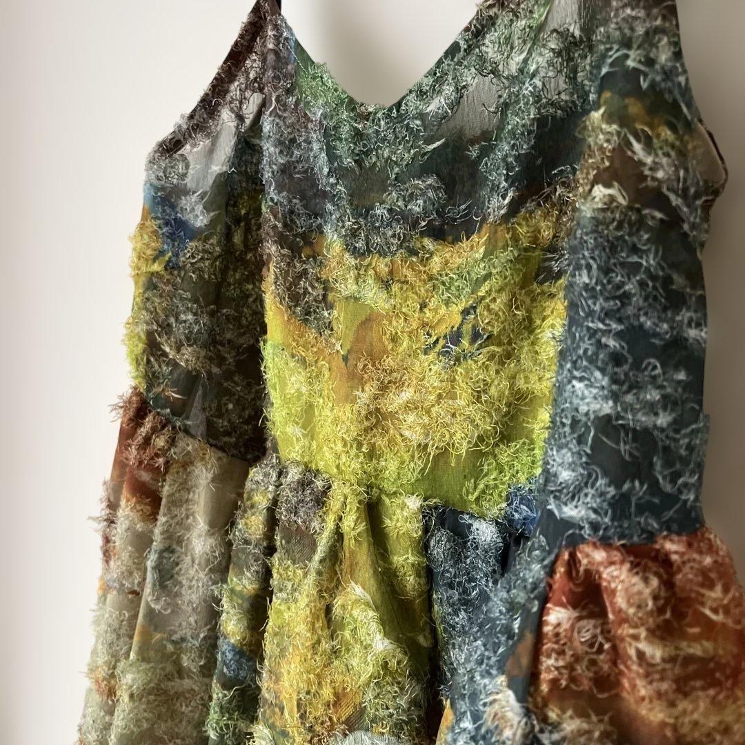 10/1までとい★ RACHEL FLUFFY ART CAMISOLE