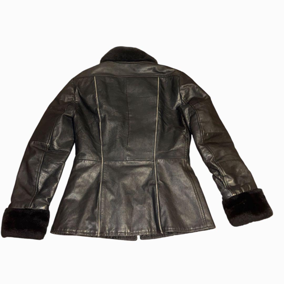 Y2K ファー 短丈レザージャケット 平成 お兄系 ギャル男 Archive