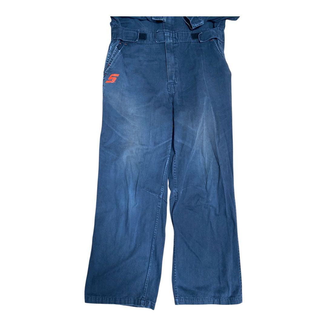 Snap-on スナップオン つなぎ ツナギLサイズ デニム 紺色 オーバー