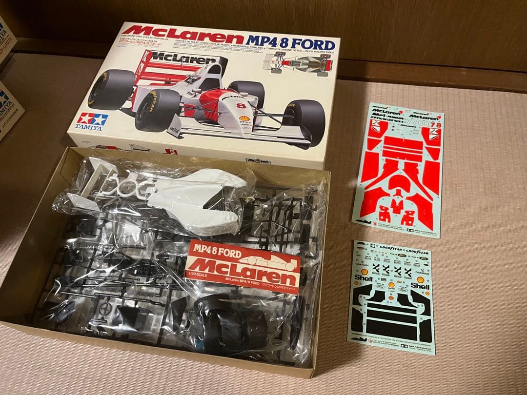 タミヤ1/20 グランプリコレクション10品 マクラーレン フェラーリ