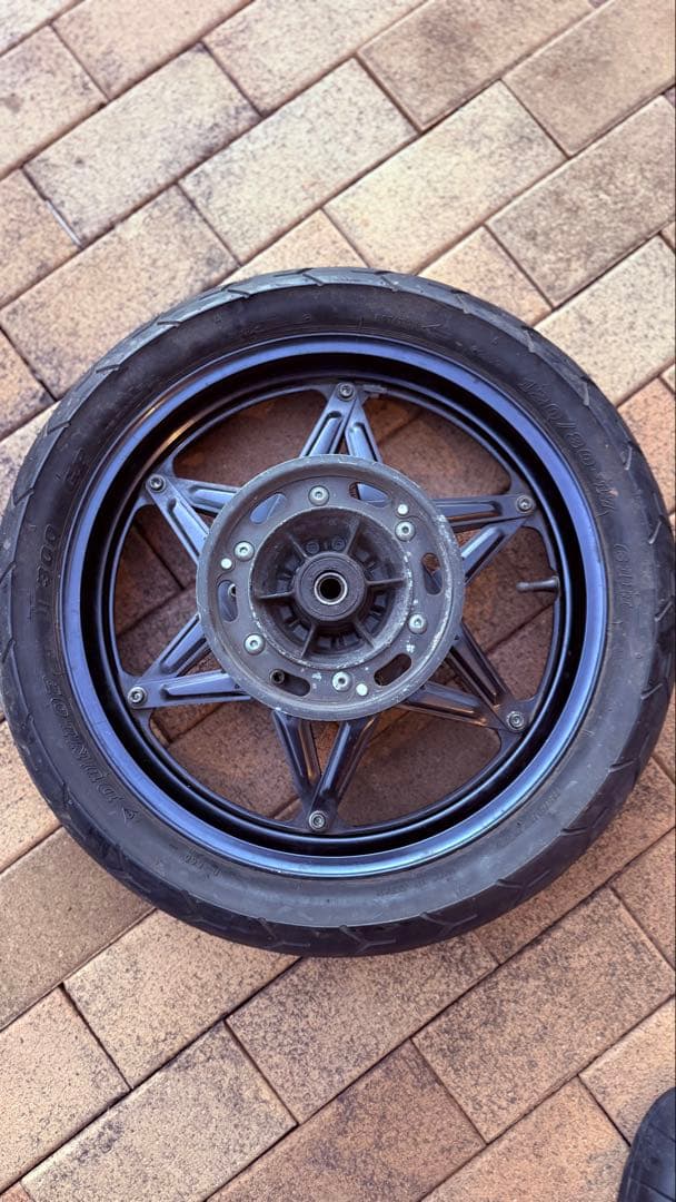 チビ。NS400R純正リヤーホイールNC19 Yahoo!オークション - ホンダ NS400R NC19 リアホイール 17×2.50【140