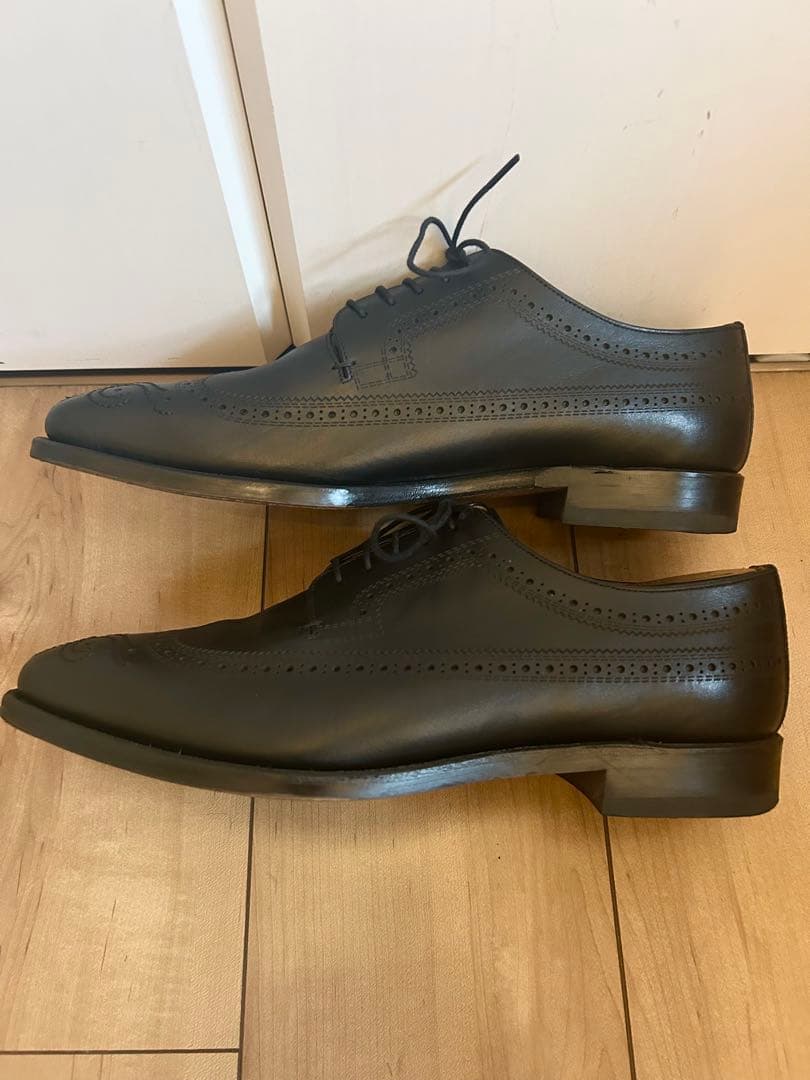 【美品】REGAL リーガル ウイングチップ メダリオン 25.5cm