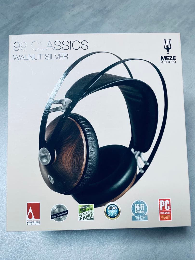 ヘッドホン MEZE AUDIO 99 Classics WALNUT SILVER Meze Audio 99 Classics Walnut Silver - High-Fidelity Premium