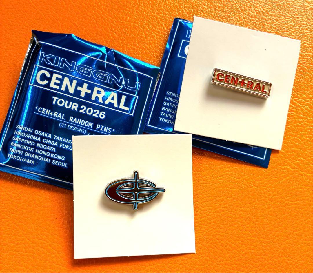 King Gnu CEN+RAL ピンバッジ常田大希キングヌー井口理 セントラル