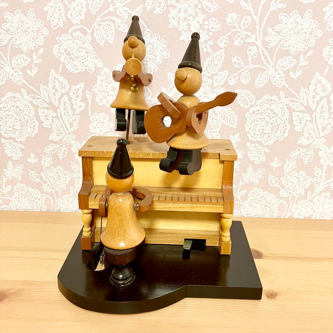 サンキョー 木製からくりオルゴール PIRROT THEATRE - メルカリ