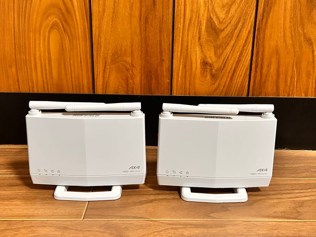 BUFFALO Wi-Fi中継機　WEX1800AX4EA 2台セット WEX-1800AX4EA : Wi-Fi中継機 : AirStation | バッファロー