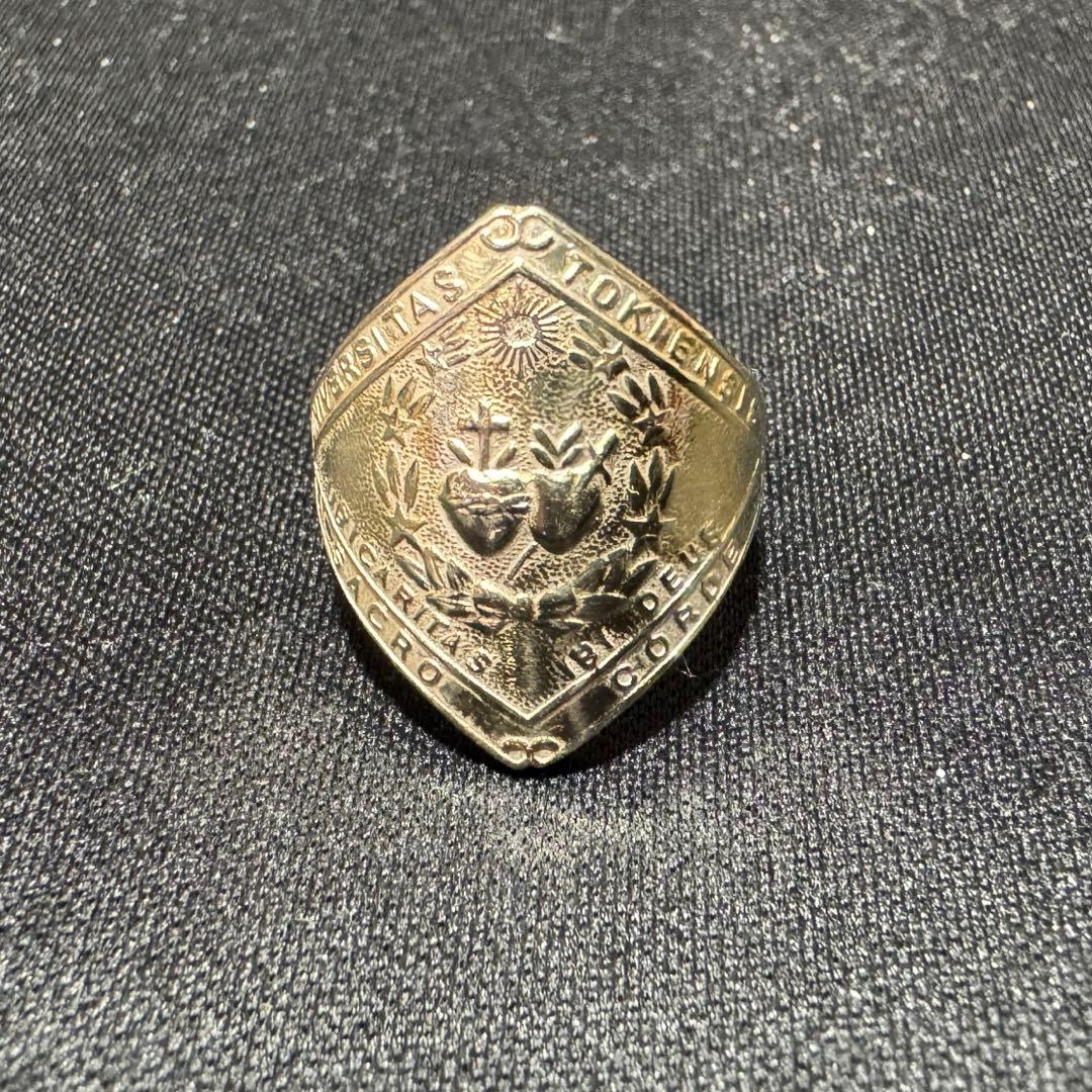 聖心女子学院 聖心女子大学 校章 SILVER バッジ リング バッチ