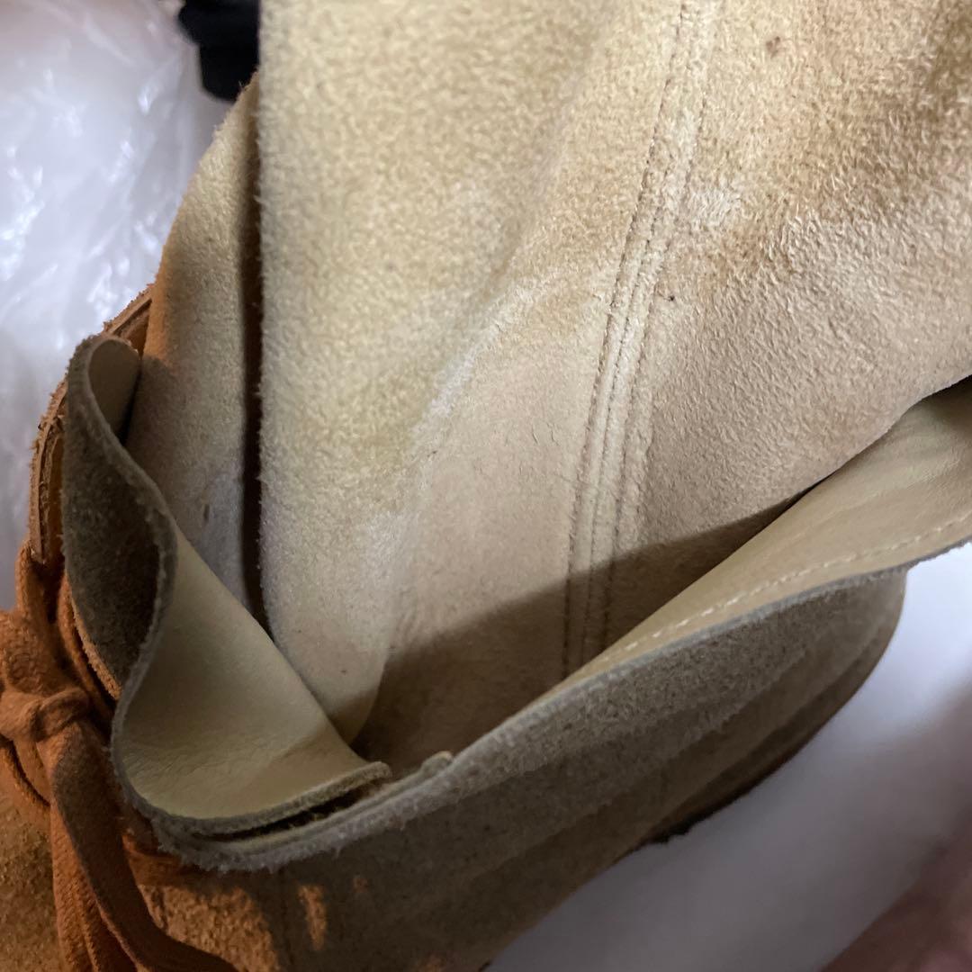 ミハラヤスヒロ名作 スウェードレザー レイヤード デザートブーツ