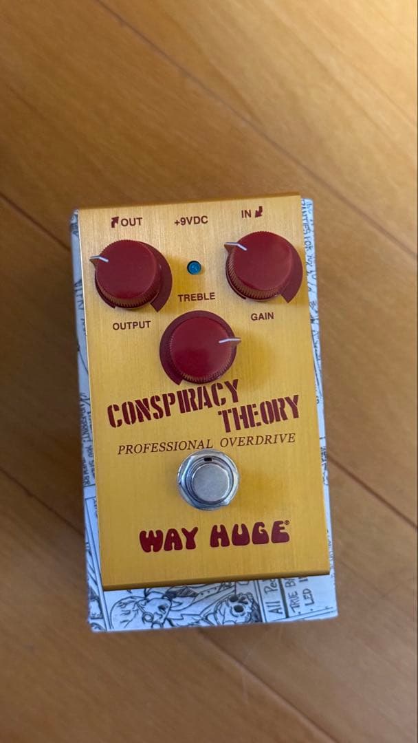 Way Huge Conspiracy Theory オーバードライブ WAY HUGE® SMALLS™ CONSPIRACY THEORY™ PROFESSIONAL OVERDRIVE - Dunlop