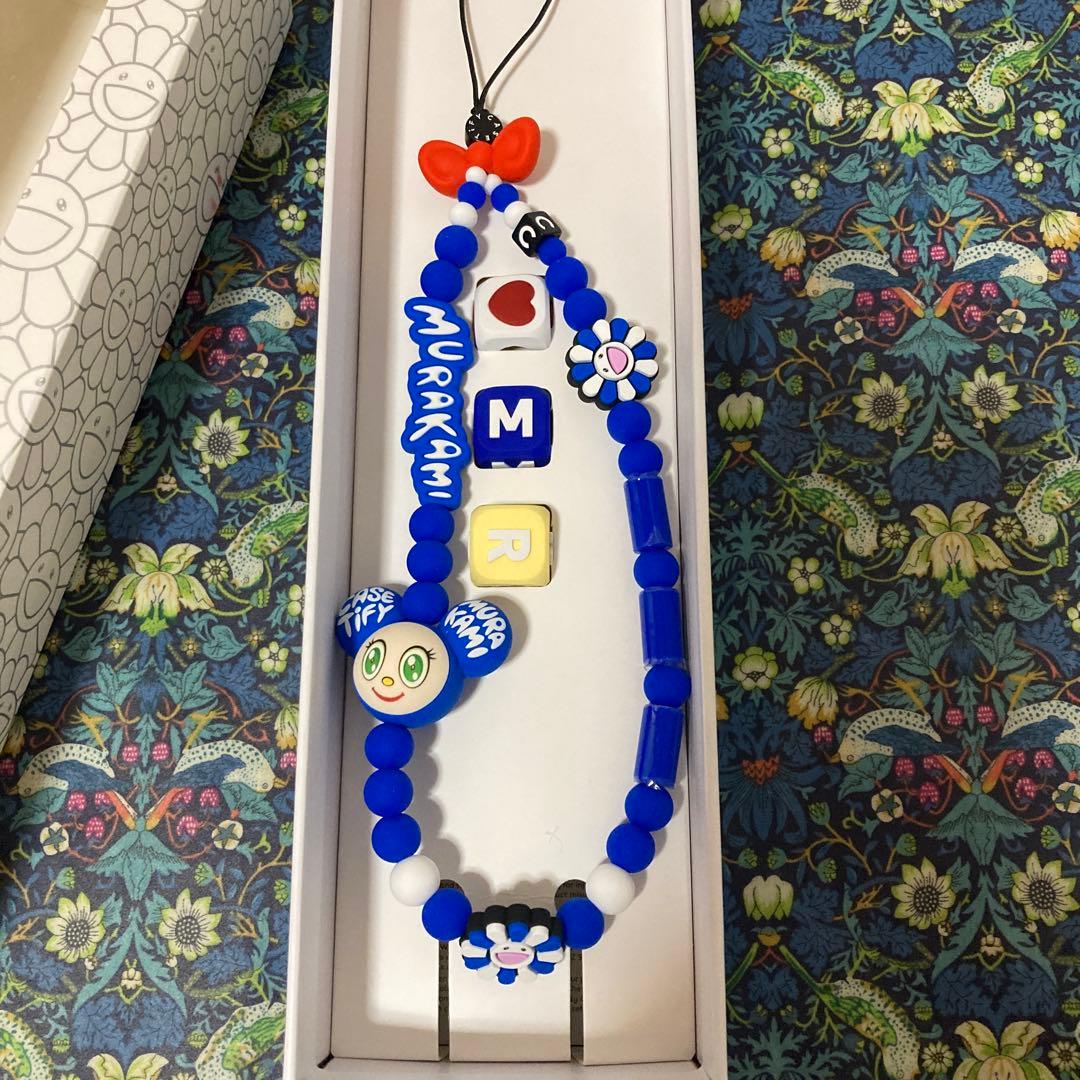 CASSETIFY×村上隆　ストラップ 村上隆デザイン ビーズストラップ casetify 新品 - メルカリ