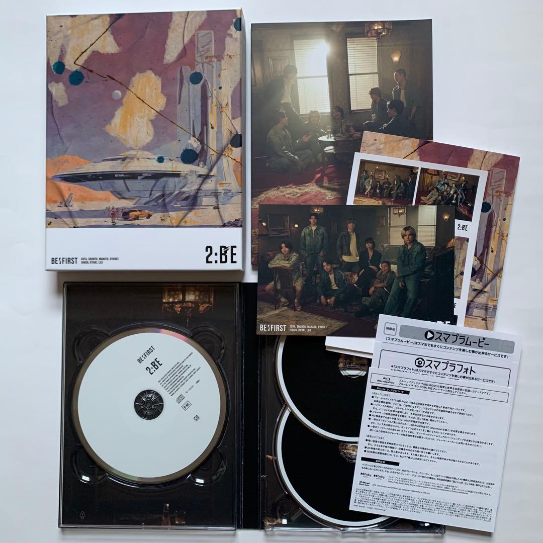 スマプラ付き BE:FIRST 2:BE BMSG MUSIC SHOP 限定盤 BMSG MUSIC SHOP限定盤】2:BE(CD+2Blu-ray)