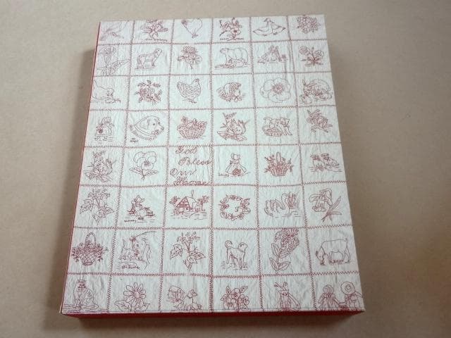 ☆ RED & WHITE レッドワークキルト 赤糸 図案集 解説本 2冊セット